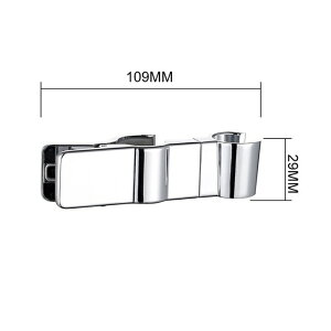 シャワーフック クリップ式 ホルダー スライドバー シャワーホルダー シャワー掛け お風呂 回転 角度調整 高さ調整 穴あけ不要 防水 カビ防止 クリップ 位置 シャワーヘッド