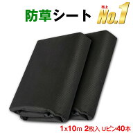 楽天ランキング1位 防草シート 除草シート 1mx10m 2枚入り 高耐久 不織布 雑草防止 雑草対策 除草剤不要 …