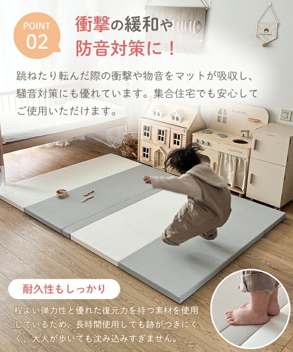 楽天市場】「楽天1位」「助産師監修」「99.9%抗菌率」プレイマット 