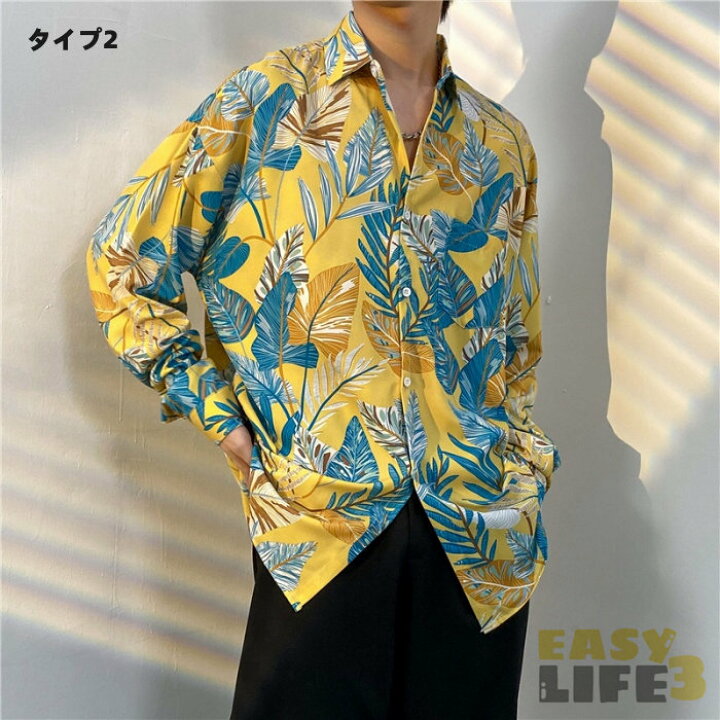 楽天市場】ペアルック 花柄シャツ メンズ レディース トップス 女性 