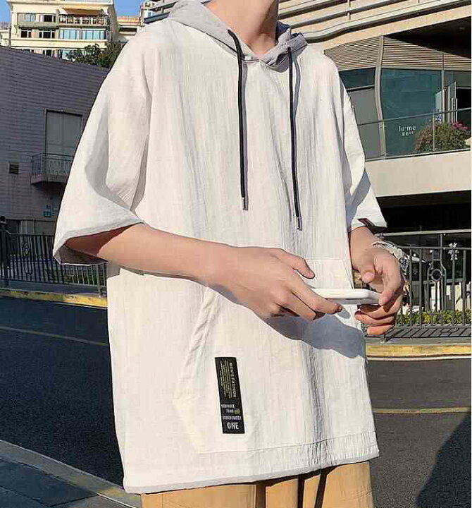 楽天市場 スポーツ系 トップス プルオーバー 夏 涼しい 接触冷感 夏に最適 涼しい メンズ レディース スウェット パーカー ジップ クール 半袖 大きいサイズ リラックス ゆったり フード付き スポーツ 薄手 無地 シンプル 通学 通勤 カジュアル おしゃれ Easy Life3