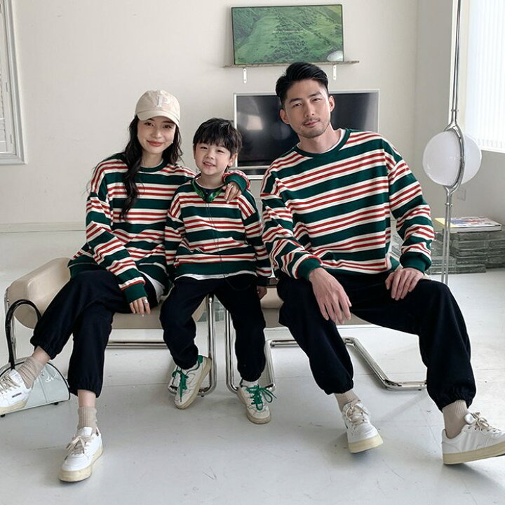 楽天市場】親子 ペアルック ペアtシャツ トレーナー リンクコーデ 親子 