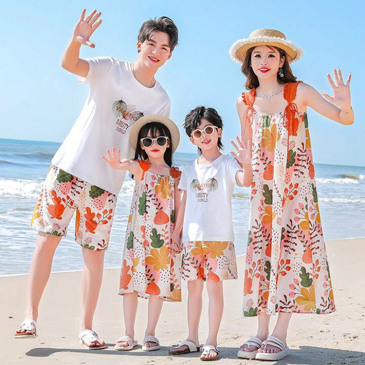 楽天市場】【サングラスギフト】親子コーデ 夏 親子ペア 上下セット t 