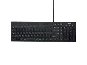 �o�b�t�@���[ BUFFALO USB�ڑ� �L���X�^�C���b�V���L�[�{�[�h �u���b�N BSKBU15BK ��������