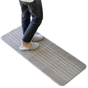 �I�J(OKA) �D�����􂢂₷�� �L�b�`���}�b�g ��45cm×120cm �O���[(�w�����{��) (�􂦂� �y�� ����~�� �N�b�V����) ��������