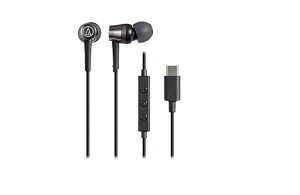 �I�[�f�B�I�e�N�j�J ATH-CKD3C BK �}�C�N�t���C���z�� USB Type-C �L�� 1.2m �J�i���^ �u���b�N ���^ ��������