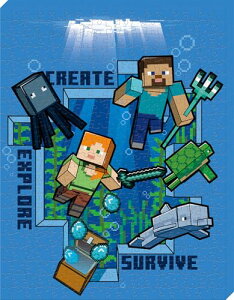 �G���X�J�C(ENSKY) MINECRAFT �}�C���N���t�g Underwater 23.7×30.7×2.1cm �A�[�g�{�[�h �W�O�\ ��������