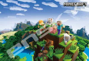 �G���X�J�C(ENSKY) MINECRAFT �}�C���N���t�g �}�C���N���t�g Overworld 26×38cm �W�O�\�[�p�Y�� 300 ��������