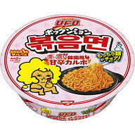 日清焼そばU.F.O. ポックンミョン 濃い濃い韓国風甘辛カルボ 日清食品 カップ麺 101g×12個 送料無料