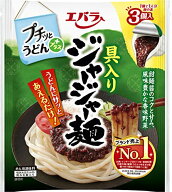 [ エバラ ] プチッとうどん 具入りジャージャー麺 40g ×3個 4袋セット（ うどんつゆ ぶっかけうどんつゆ…