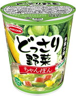 エースコック どっさり野菜 ちゃんぽん 58g ×12個 送料無料