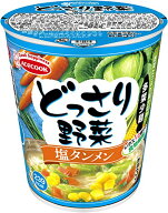 エースコック どっさり野菜 塩タンメン 57g ×12個 送料無料