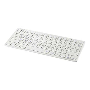 �o�b�t�@���[ �L�[�{�[�h Bluetooth 3.0 �z���C�g BSKBB310WH ��������
