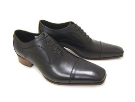 英国で培われた伝統のスタイルを正統継承！KATHARINE HAMNETT LONDON キャサリン ハムネット ロンドン 紳士靴 KH-31694 ブラック ストレートチップ スクエアトゥ 内羽根 送料無料