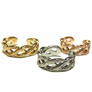 ハワイアン ジュエリー リング ステンレス 送料無料 シルバー K14 イエローゴールド ピンクゴールド チェーン ペア アクセサリー 7号 9号 11号 13号 15号 17号 19号 21号 指輪 レディース メンズ ギ