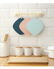 【送料無料】シリコン 鍋敷き コースター おしゃれ かわいい 撥水 耐熱 北欧 スクエア 角型 食卓 キッチン用品