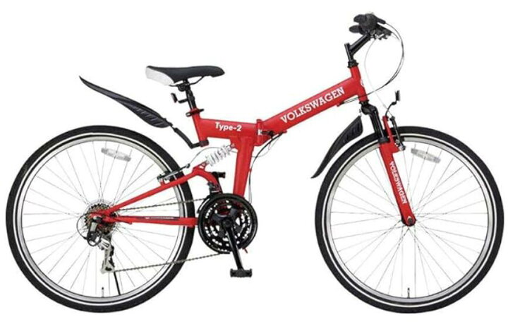 楽天市場】フォルクスワーゲン 26型折畳 VW26インチMTB 30999 VW type  