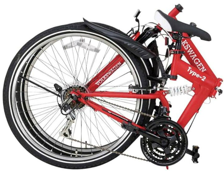 楽天市場】フォルクスワーゲン 26型折畳 VW26インチMTB 30999 VW type  