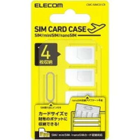 【メール便】エレコム CMC-SIMC01CR SIMカードケース【純正パッケージ品】