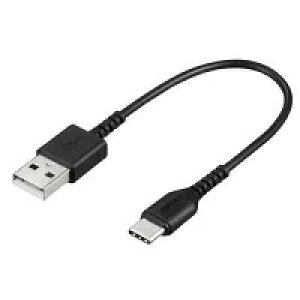 y[ցzobt@[ BSMPCAC101BK USB2.0P[u(Type-A to Type-C) ubN 0.1mypbP[Wiz