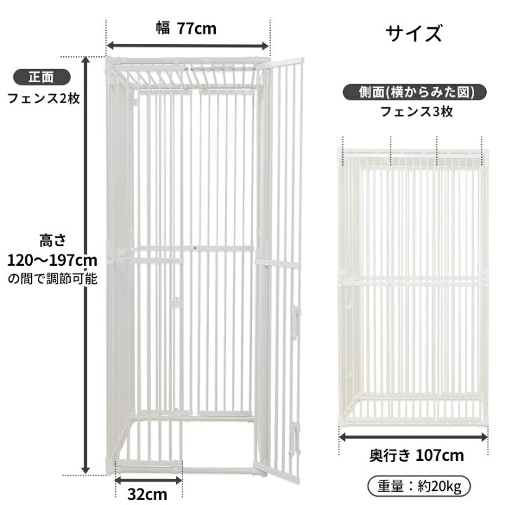 楽天市場】【最大350円OFFｸｰﾎﾟﾝ ※要事前取得】大型 猫 ケージ ねこっと  