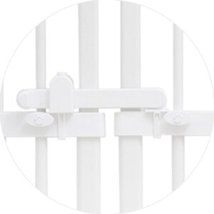 【本体別売】【交換部品】のぼれんニャン バリアフリー Quick (クイック) /スリム 専用 扉ロック 1個入り 扉ロックの買い替えに。 プルロック / ストッパー付き slim