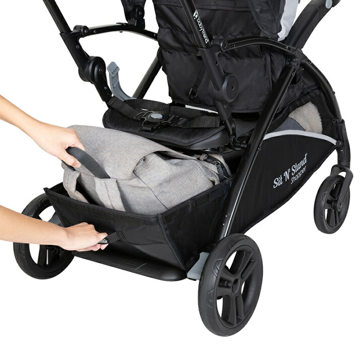 楽天市場】2人乗りベビーカー 日本育児 BabyTrend シット＆スタンド 