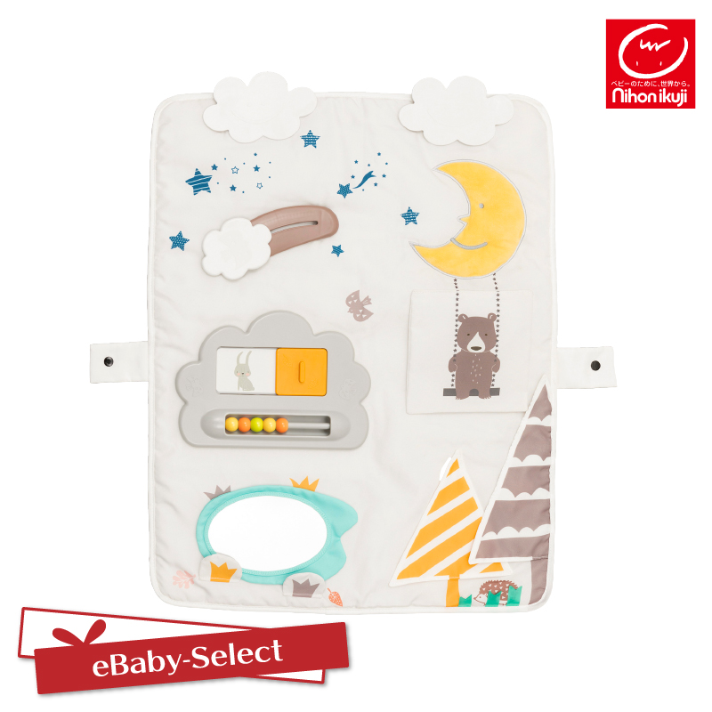 日本育児 洗えてたためるポータブルベビーサークル専用　洗えるソフトトイパネル ※本体は別売りです。 | eBaby-Select