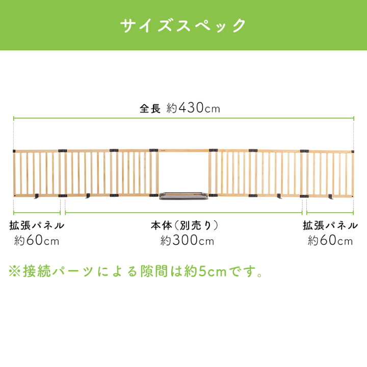 楽天市場】日本育児 おくだけとおせんぼ スマートワイドWoody スマート 