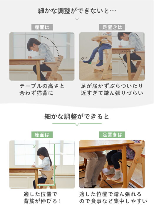 楽天市場】ベビーチェア 日本育児 たためる木製 スマート ハイチェア 