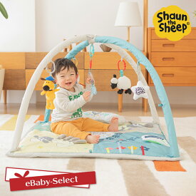 プレイジム ひつじのショーン アクティビティプレイジム プレイマット ベビージム 新生児 赤ちゃん リビング おもちゃ おもちゃ付き ベビーグッズ グッズ 出産祝い 出産ギフト 出産準備 Shaun the Sheep nihonikuji