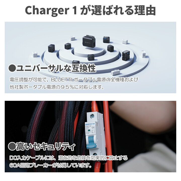 楽天市場】☆ランキング入賞 P2倍☆ オルタネーターDC充電器 Charger 1 