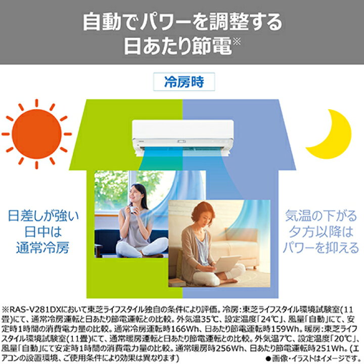 楽天市場】東芝 TOSHIBA エアコン 10畳用 2.8kW 東芝 V-DXシリーズ 大 