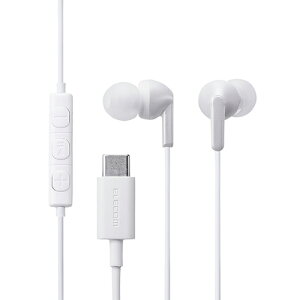 �G���R��(ELECOM) EHP-DF19CMWH �z���C�g USB Type-C �C���z�� �L�� �J�i���^ �}�C�N�t�� �ʘb�\ DAC���� ������ ���ʒ��� 1.2m