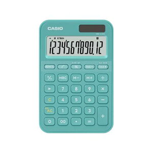 CASIO(�J�V�I) MW-C20D-TU-N �^�[�R�C�Y �d�� �~�j�W���X�g�T�C�Y 12�� �Ōv�Z ���[�g�v�Z ���Ԍv�Z �����v�@�\