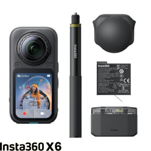 Insta360 Insta360 X6 �G�b�Z���V���� �u���b�N �A�N�V�����J���� CINSABXA-X603 �������K���ʕi