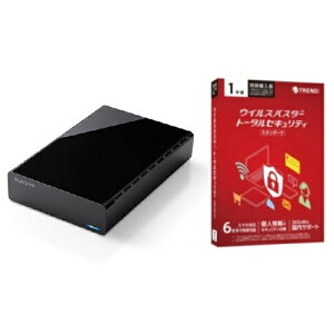 �G���R��(ELECOM) ELD-HTV020UBK �O�t���n�[�h�f�B�X�N 2TB + �E�C���X�o�X�^�[ TSS 1�N�� �����w���p �Z�b�g