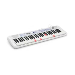 CASIO(�J�V�I) LK-350 �z���C�g ���i�r�Q�[�V�����L�[�{�[�h 61���� �X�e�b�v�A�b�v���b�X���@�\���� 120�� �}�C�N�t