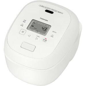 ����(TOSHIBA) RC-10RVA-W �~���L�[�z���C�g �������� �^��IH���ъ� 5.5������