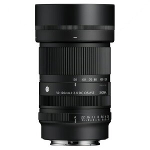 �y�����ۏؕt�z�V�O�}(SIGMA) 50-120mm F2.8 DC OS Contemporary �\�j�[E�}�E���g APS-C�p����a�]���Y�[�������Y �t�B���^�[�a�F55mm