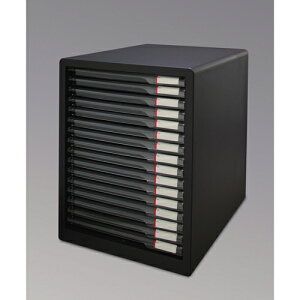 アイリスオーヤマ Iris Ohyama L-16SSR ダークグレー レターケース 16段 4905009720446