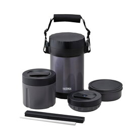 サーモス THERMOS ステンレスランチジャー ごはん0.75L/おかず0.4L/スープ0.3L JBG-2000-MDB ミッドナイトブルー JBG2000MDB