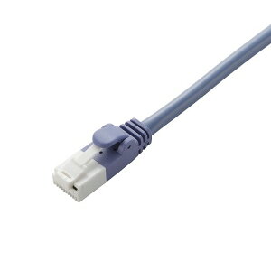 �G���R��(ELECOM) LD-CTXT/BU10 �u���[ �c���܂�h�~�N���X�P�[�u�� Cat5E 1m