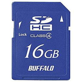 バッファロー BUFFALO RSDC-S16GC4B SDHCカード 16GB RSDCS16GC4B