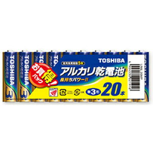 ����(TOSHIBA) LR6L20MP �A���J�����d�r �P3�` 20�{�p�b�N
