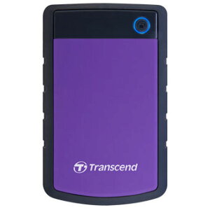 yΏۃVbv 撅tbVN[|zgZh Transcend TS2TSJ25H3P Purple |[^uHDD 2TB USB2.0/3.0ڑ ϏՌ TS2TSJ25H3P