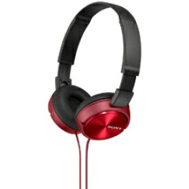ソニー SONY MDR-ZX310-R レッド ステレオヘッドホン MDRZX310R