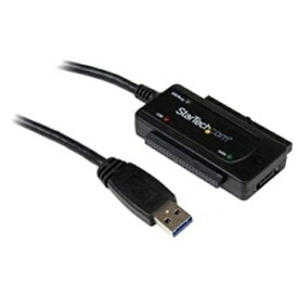 StarTech スターテック USB3SSATAIDE(ブラック) IDEドライブ変換アダプタ USB3SSATAIDE