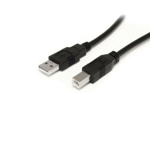 StarTech �X�^�[�e�b�N USB2HAB30AC �u���b�N USB2.0 ���s�[�^�[�P�[�u�� 10m USB2HAB30AC