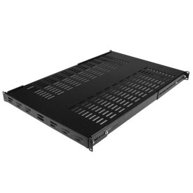 StarTech スターテック ADJSHELFHDV(ブラック) サーバーラック棚板 ADJSHELFHDV